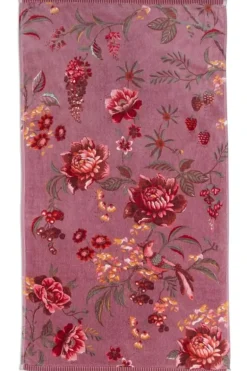 Badhanddoek Secret Garden Mauve 55X100Cm