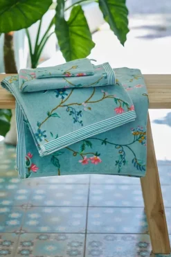 Badhanddoek Set/3 Les Fleurs 55X100 Cm