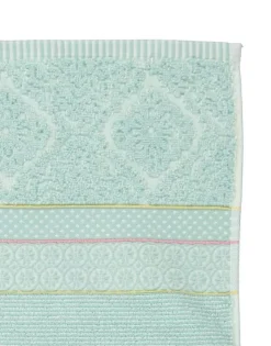 Badhanddoek Set/3 Soft Zellige Blue 55X100 Cm