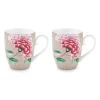 Blushing Birds Set/2 Mokken Groot