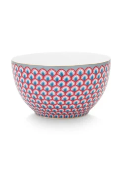 Flower Festival Kom Rood/Light 9.5 Cm