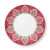 Flower Festival Ontbijtbord Donker 21 Cm