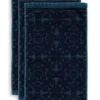 Gastendoek Set/3 Tile De Pip Donker 30X50 Cm