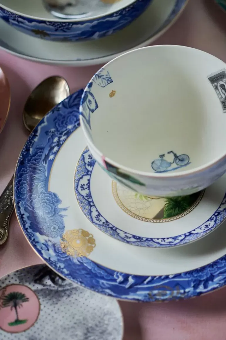 Heritage Dinerbord Grens Blauw 26.5 Cm