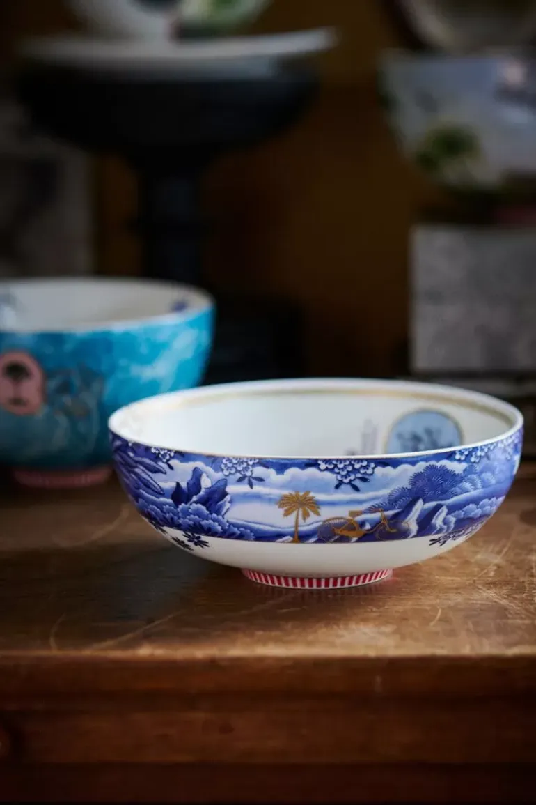 Heritage Kom Grens Blauw 20 Cm