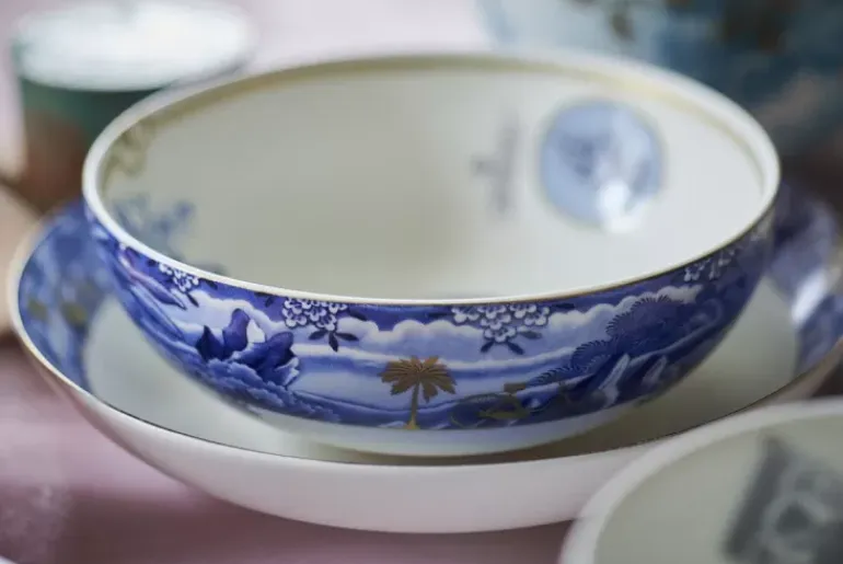 Heritage Kom Grens Blauw 20 Cm