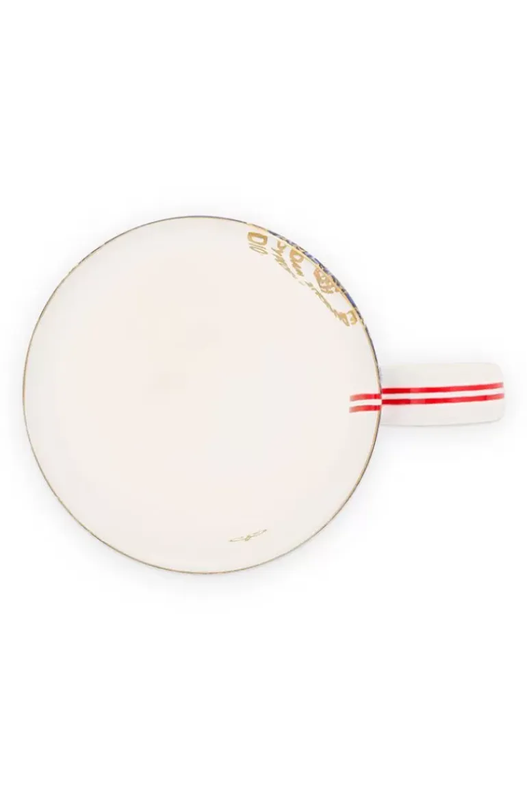 Heritage Mok Klein Grens Blauw