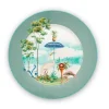 Jolie Onderbord Blauw 32 Cm