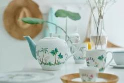 Jolie Theepot Groot Dots Gold