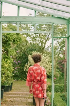 Kimono Flora Firenze Koraal