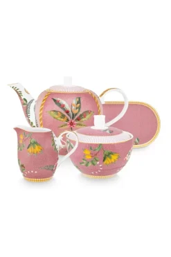 La Majorelle Thee Set/4 Roze