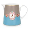 Love Birds Kan Groot Blauw/Khaki
