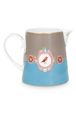 Love Birds Kan Groot Blauw/Khaki