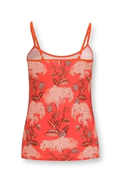 Mouwloze Top Flora Firenze Koraal