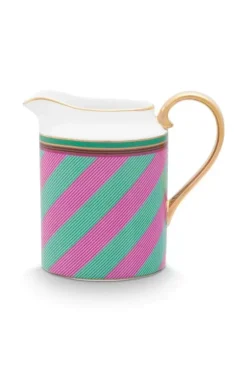 Pip Chique Stripes Kan Klein Roze/Groen