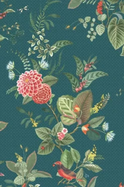 Pip Studio Floris Vliesbehang Donker