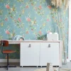 Pip Studio Floris Vliesbehang Petrol