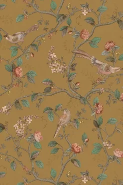 Pip Studio Good Nightingale Vliesbehang Oker