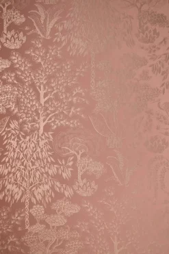 Pip Studio Origami Tree Vliesbehang /Rose Goud