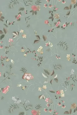 Pip Studio Tokyo Blossom Vliesbehang Jade