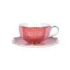 Royal Multi Espresso Kop & Schotel Roze