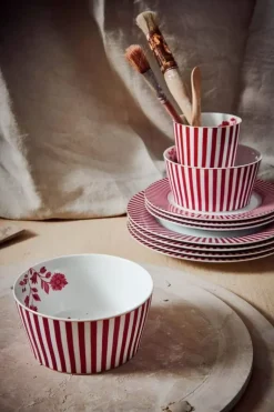 Royal Stripes Kom Donker 12Cm