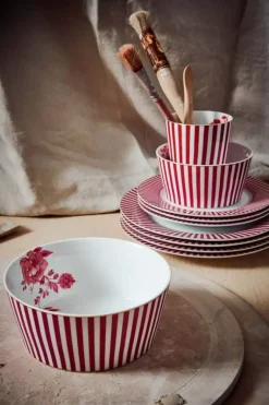 Royal Stripes Kom Donker 15Cm