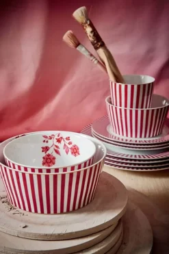 Royal Stripes Kom Donker 15Cm