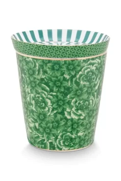 Royal Stripes Mok Bloemen & Theetip