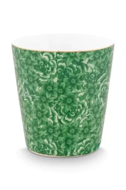 Royal Stripes Mok Bloemen & Theetip