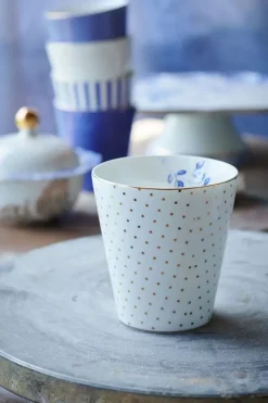 Royal Stripes Mok Dots