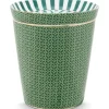 Royal Stripes Mok Tegels & Theetip Groen