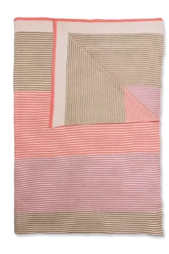 Throw Blockstripe Pastel