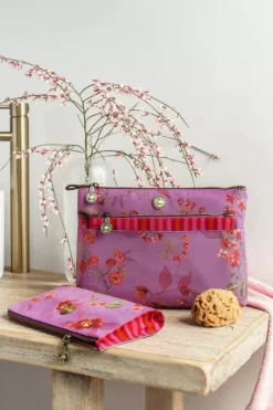 Toilettas Rits Kawai Flower Fuchsia