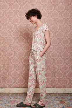 Top Korte Mouw Primavera Wit