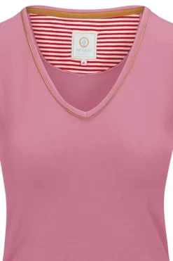 Top Korte Mouw Solid