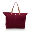 Tote Bag Velvet Quiltey Days