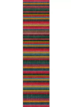 Vloerkleed Loper Jacquard Stripes By Pip Multi