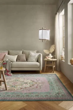 Vloerkleed Majorelle By Pip Lilac/Groen
