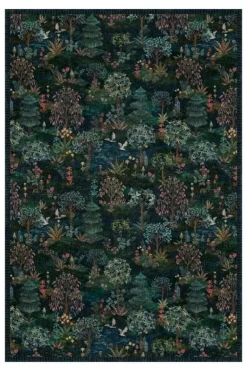 Vloerkleed Pip Garden By Pip Donkerblauw