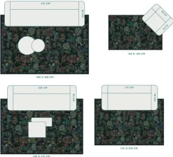 Vloerkleed Pip Garden By Pip Donkerblauw