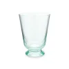 Water Glas Gedraaid Blauw