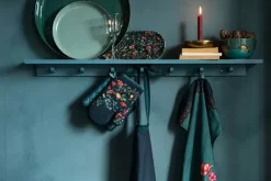 Winter Wonderland Ovenwant Donkerblauw