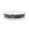 Winter Wonderland Serveerschaal Rond Donkerblauw
